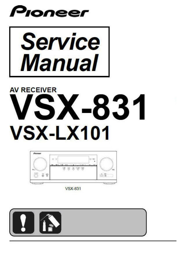 VSX-831, VSX-LX101_ARP4007